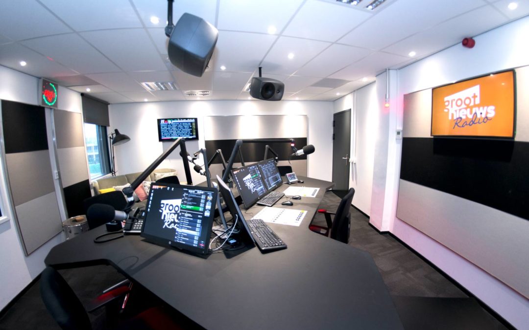 Groot Nieuws Radio krijgt nieuwe radiostudio